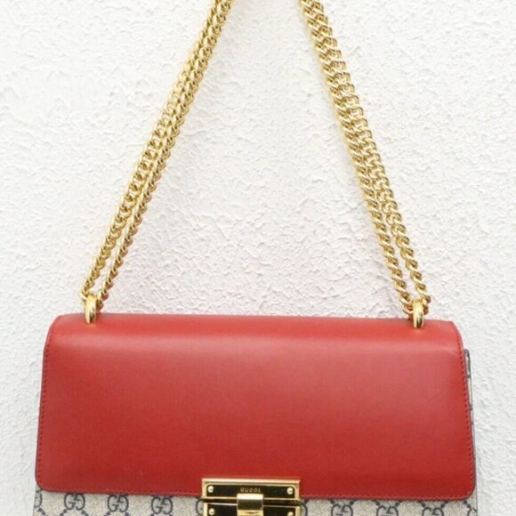 Gucci GG Supreme Padlock Medium Shoulder Bag - Picture 3 of 14